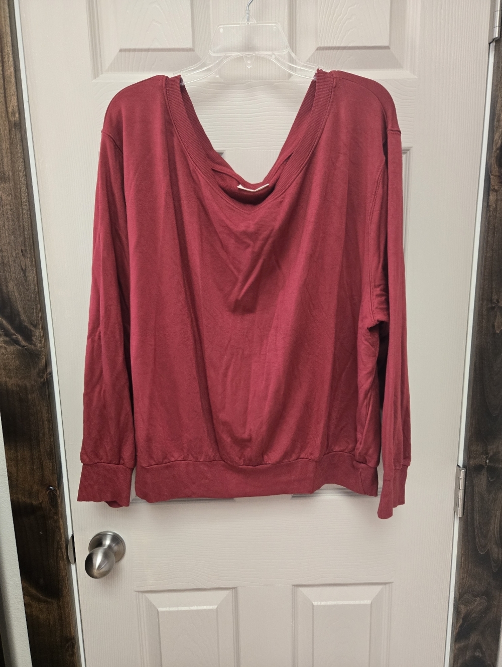 78 & Sunny Off Shoulder Sweatshirt